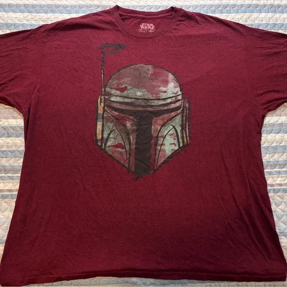 0083- Star Wars Boba Fett Graphic Tee 3X - Picture 4 of 6
